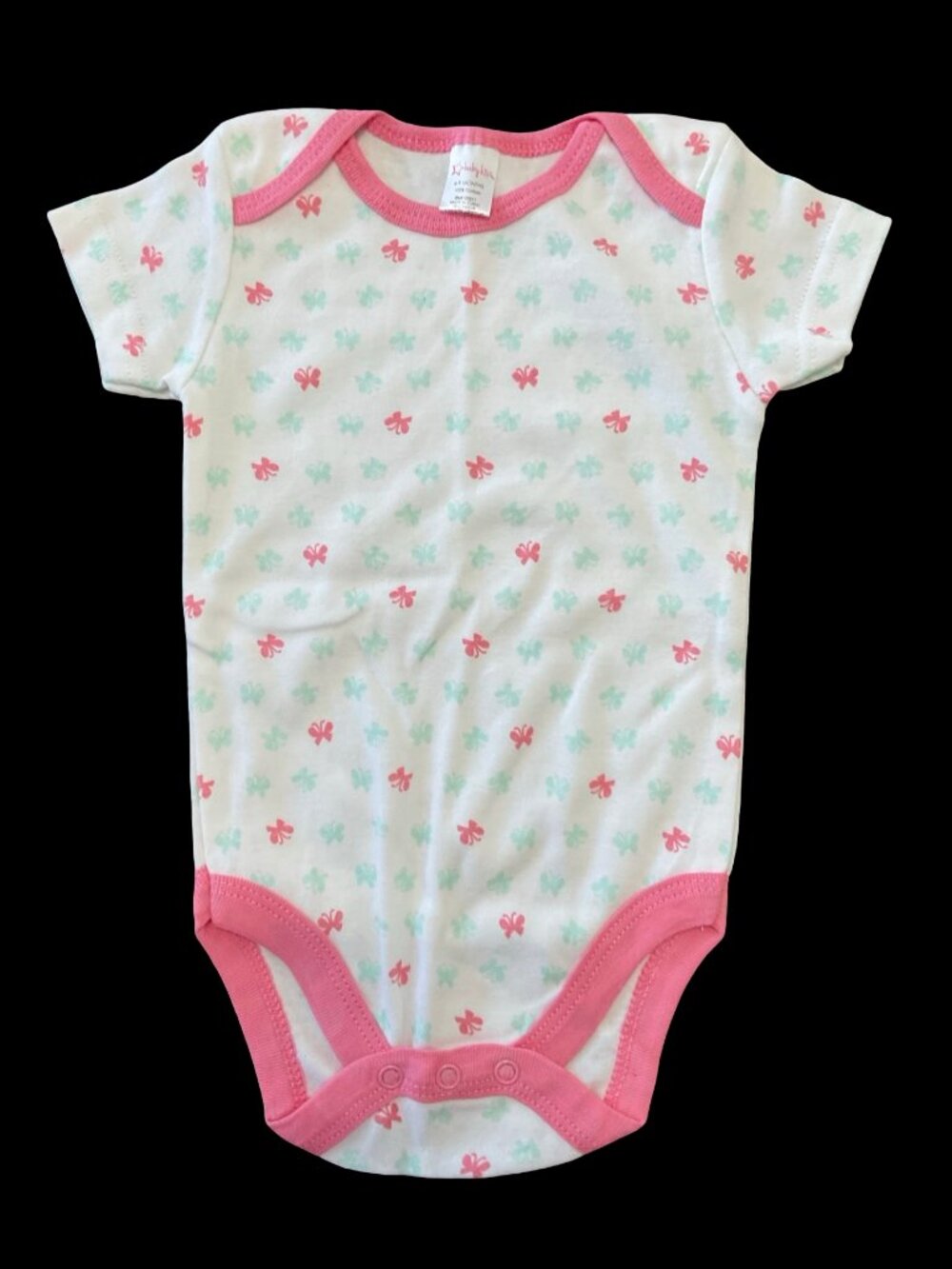 🌻10/$25  - White/Pink Bow Print Onesie